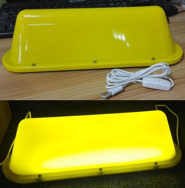 hot 14" blank такси знак diy на крыше автомобиля супер яркий светло-желтый usb led свет
hot 14" blank такси знак diy на крыше автомобиля супер яркий светло-желтый usb led свет