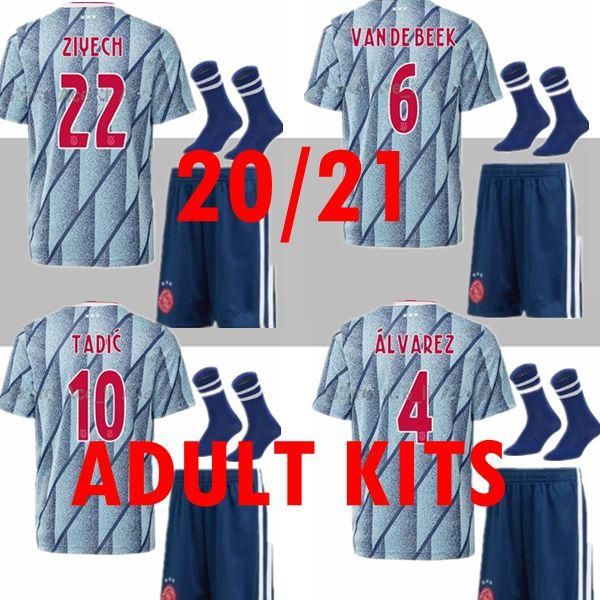 new men kits socks 2020 2021 ajax fc soccer jersey 2020 2021 promes van de beek david neres tadic ziyech afc ajax football shirts, Black;yellow
new men kits socks 2020 2021 ajax fc soccer jersey 2020 2021 promes van de beek david neres tadic ziyech afc ajax football shirts, Black;yellow