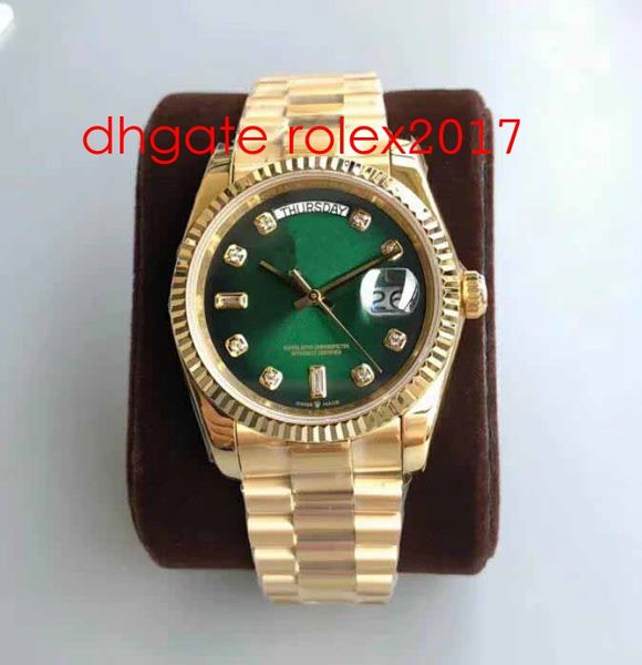 men's 128235 watch sy factory 2836 36mm ew factory 3255 41mm day date president 18k rose gold diamond automatic movement watch, Slivery;brown
men's 128235 watch sy factory 2836 36mm ew factory 3255 41mm day date president 18k rose gold diamond automatic movement watch, Slivery;brown