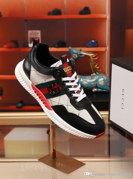 8 louis vuitton gucci luxury men casual leather walking sneaker running shoes sports sneakers with box 07, Black
8 louis vuitton gucci luxury men casual leather walking sneaker running shoes sports sneakers with box 07, Black