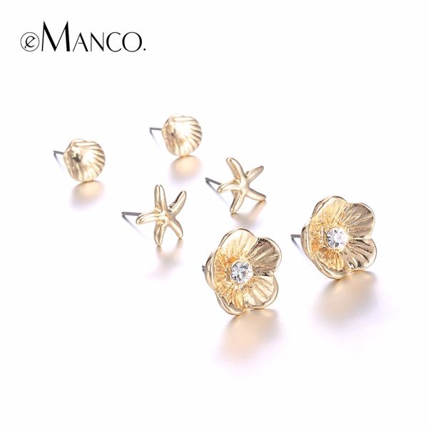 emanco wholesale ladies trendy stud earrings for women ethnic vintage flower earring set jewelry 3 pairs in summer y200323, Golden
emanco wholesale ladies trendy stud earrings for women ethnic vintage flower earring set jewelry 3 pairs in summer y200323, Golden