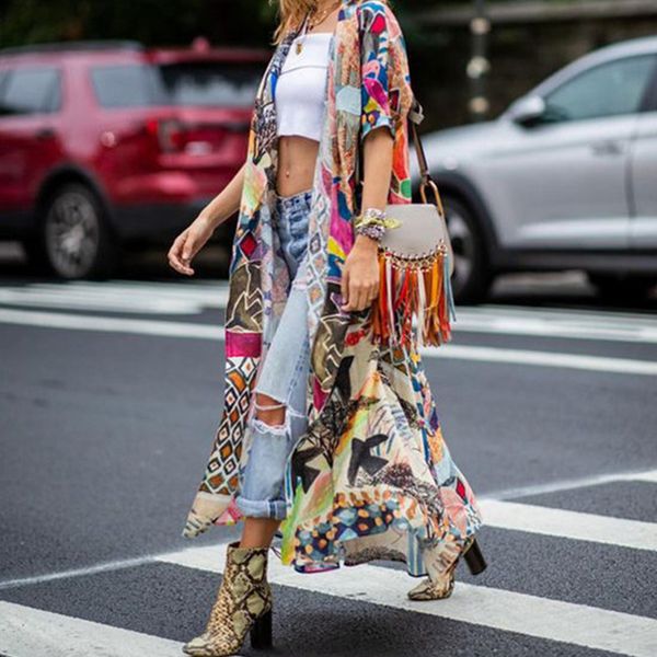 bohemian printed половина рукава summer beach wear long кимоно кардиган туника женщины топы блузка рубашка саронг plage, White
bohemian printed половина рукава summer beach wear long кимоно кардиган туника женщины топы блузка рубашка саронг plage, White