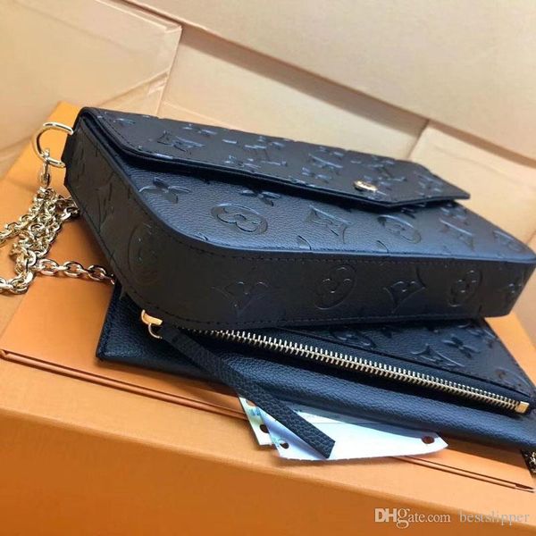 Genuine leather pochette felicie 3pc pre byopic women wallet fa hion chain houlder bag evening pochette mobile card holder pur e 3889
Genuine leather pochette felicie 3pc pre byopic women wallet fa hion chain houlder bag evening pochette mobile card holder pur e 3889