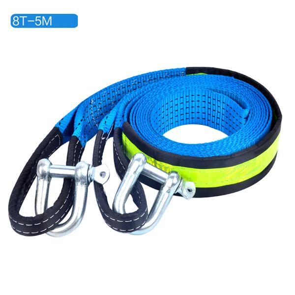 5m 8 ton sleepkabel strape kabel met u haken beugel hoge sterkte nylon met reflecterende licht voor auto truck trailer suv
5m 8 ton sleepkabel strape kabel met u haken beugel hoge sterkte nylon met reflecterende licht voor auto truck trailer suv