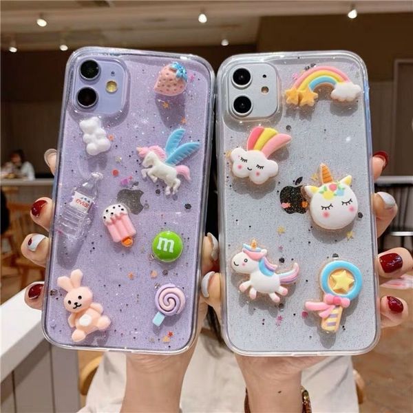 creative stereo cartoon unicorn iphone11 mobile phone shell cute clouds glitter apple 7/8p soft shell
creative stereo cartoon unicorn iphone11 mobile phone shell cute clouds glitter apple 7/8p soft shell