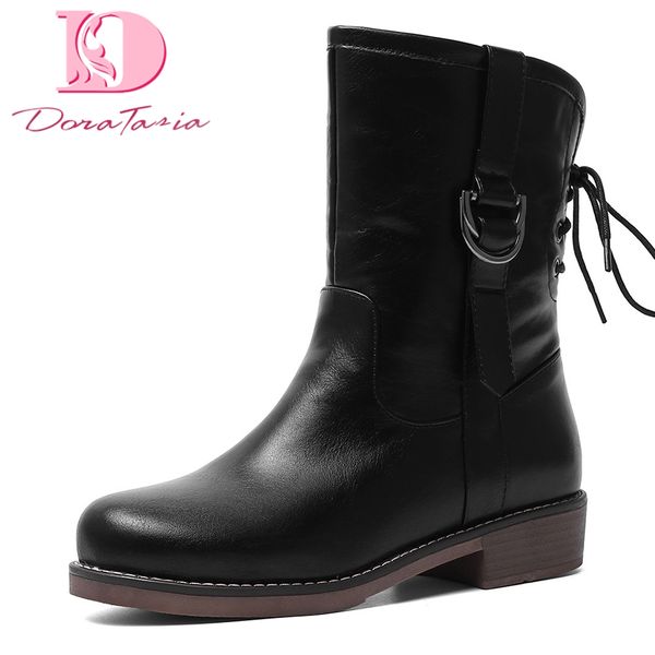 doratasia 2019 fashion dropship large size 43 casual ankle boots women shoes shoelaces add fur autumn winter shoes woman boots, Black
doratasia 2019 fashion dropship large size 43 casual ankle boots women shoes shoelaces add fur autumn winter shoes woman boots, Black