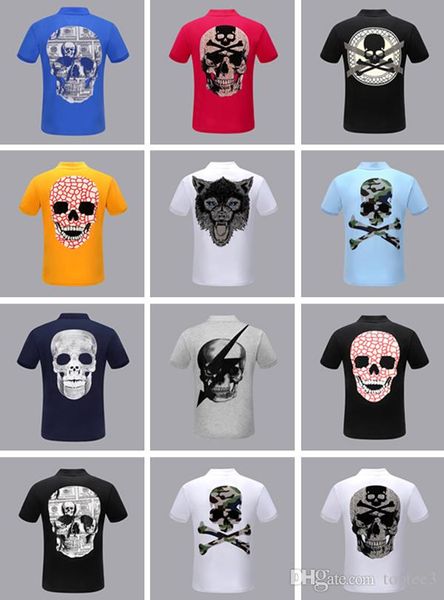 designer summer fashion d2 men polo pp medusa short sleeve skulls shirt hip hop classic robin polo casual breathable slim camisa polos, White;black
designer summer fashion d2 men polo pp medusa short sleeve skulls shirt hip hop classic robin polo casual breathable slim camisa polos, White;black