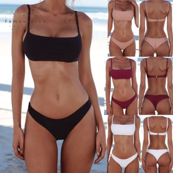swimwear women biquinis push up padded bra bandage bikini set swimsuit triangle tankini bathing solid suits beachwear, White;black
swimwear women biquinis push up padded bra bandage bikini set swimsuit triangle tankini bathing solid suits beachwear, White;black