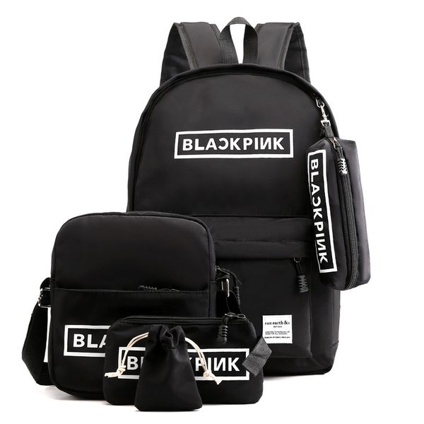 5 шт набор ранцы девушки подростковая blackpink рюкзак женщины сумка для школа ветер моды bookbags большой оксфорд schoolbag y200706
5 шт набор ранцы девушки подростковая blackpink рюкзак женщины сумка для школа ветер моды bookbags большой оксфорд schoolbag y200706