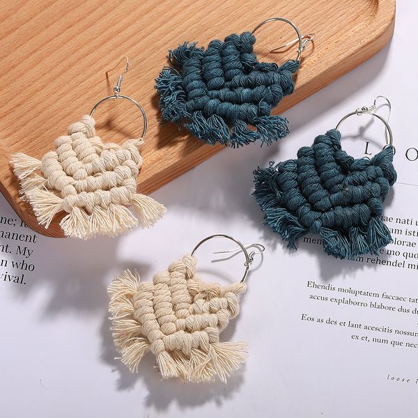 2020 colorful ethnic bohemian tassel earings for women girl handmade heart shape big hoop statement dangle earrings fashion jewelry gifts, Silver
2020 colorful ethnic bohemian tassel earings for women girl handmade heart shape big hoop statement dangle earrings fashion jewelry gifts, Silver