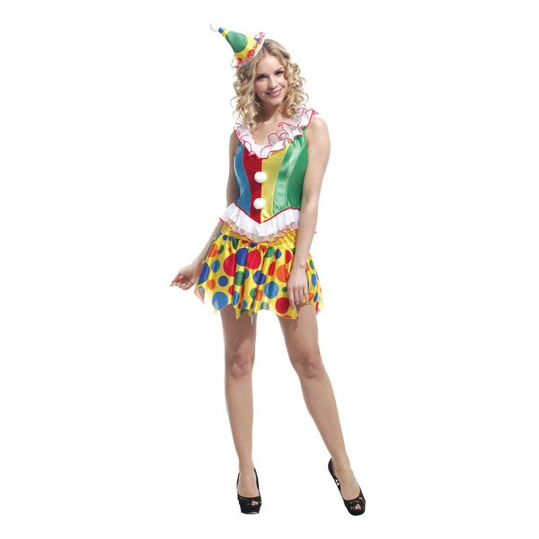 umorden halloween costumes for women beauty rainbow clown costume cosplay party carnival fantasia dress, Black;red
umorden halloween costumes for women beauty rainbow clown costume cosplay party carnival fantasia dress, Black;red