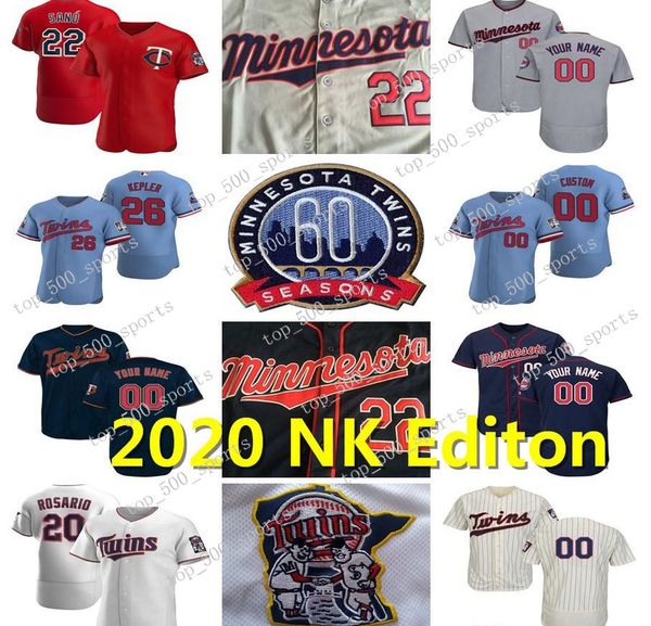 2020 60th minnesota josh donaldson jersey max kepler kirby puckett byron buxton miguel sano cruz eddie rosario carew mens youth women lady, Black
2020 60th minnesota josh donaldson jersey max kepler kirby puckett byron buxton miguel sano cruz eddie rosario carew mens youth women lady, Black