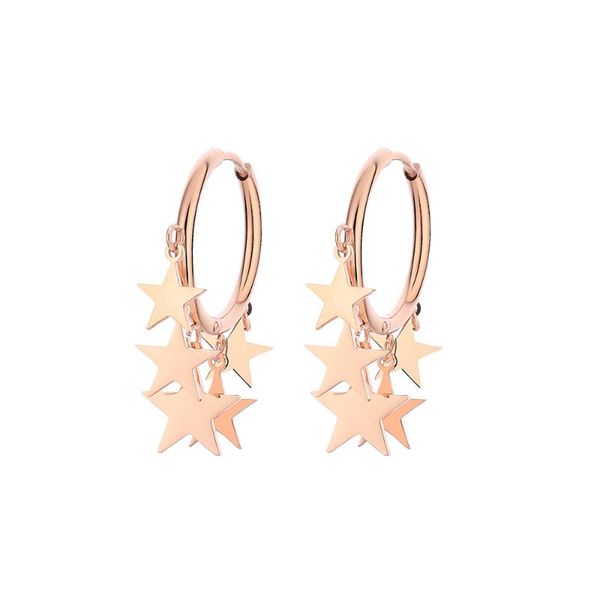 hoop & huggie stainless steel stars earrings korean jewelry rose gold tassel cute charm for women statement party gifts brincos, Golden;silver
hoop & huggie stainless steel stars earrings korean jewelry rose gold tassel cute charm for women statement party gifts brincos, Golden;silver