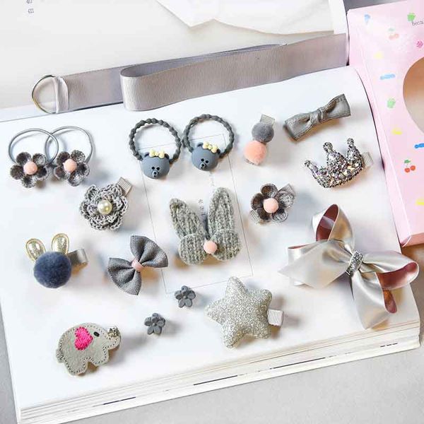 18pcs cute ribbon bowknot flower hairpins hair barrettes children's hair accessories ties baby clips rope girls headwear, Slivery;white
18pcs cute ribbon bowknot flower hairpins hair barrettes children's hair accessories ties baby clips rope girls headwear, Slivery;white