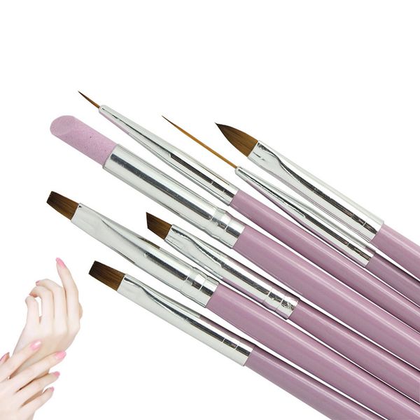 newly 7pcs nail brush set uv gel gradient liner acrylic painting pen cuticle pusher manicure tool kit cla88
newly 7pcs nail brush set uv gel gradient liner acrylic painting pen cuticle pusher manicure tool kit cla88