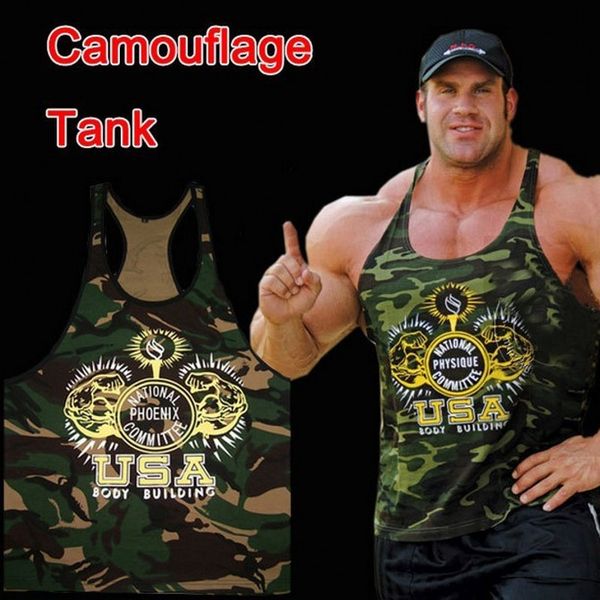military style camouflage tank stringer fitness men movement undershirt 100 %cotton bodybuilding tank golds fitness vest, White;black
military style camouflage tank stringer fitness men movement undershirt 100 %cotton bodybuilding tank golds fitness vest, White;black