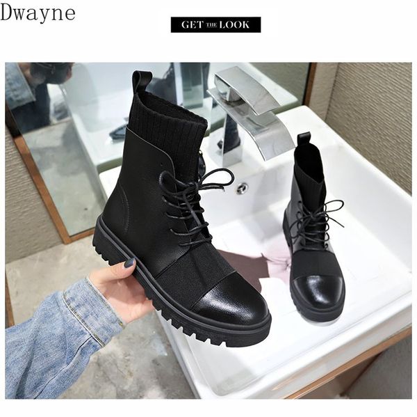 fashion round head women boots 2020 spring and autumn new boots wild classic handsome motorcycle, Black
fashion round head women boots 2020 spring and autumn new boots wild classic handsome motorcycle, Black