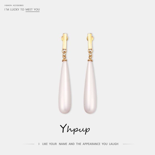 yhpup ol vintage elegant long big simulated pearl statement drop earrings gold romantic charm earrings women wedding party gift, Silver
yhpup ol vintage elegant long big simulated pearl statement drop earrings gold romantic charm earrings women wedding party gift, Silver