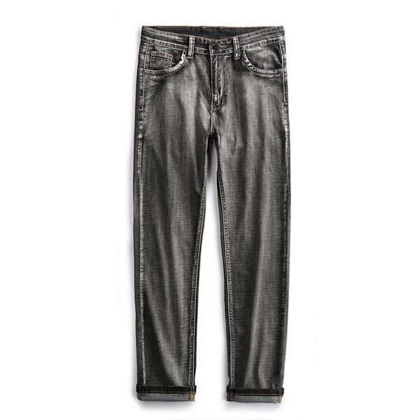 2019 casual male denim pants straight slim fit dark blue jeans men quality brand business men's trousers yong man
2019 casual male denim pants straight slim fit dark blue jeans men quality brand business men's trousers yong man