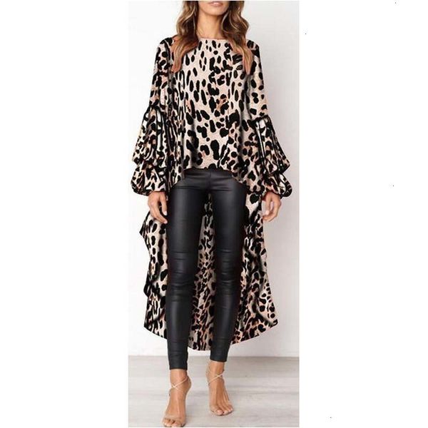 женщины top женщин блузы свободные женщины повседневная плюс размер шифоновая блузка леопардовый рубашка с длинным рукавом туники high neck, White 
женщины top женщин блузы свободные женщины повседневная плюс размер шифоновая блузка леопардовый рубашка с длинным рукавом туники high neck, White