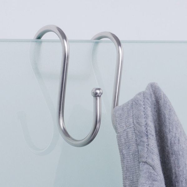 1pc hook stainless steel double s shape storage hook hanger rack for bathroom kitchen wall and door organizer accessories
1pc hook stainless steel double s shape storage hook hanger rack for bathroom kitchen wall and door organizer accessories