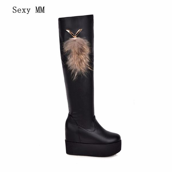 autumn winter warm platform wedges high heel boots women over-the-knee boots woman thigh high plus size 34-40.41.42.43, Black
autumn winter warm platform wedges high heel boots women over-the-knee boots woman thigh high plus size 34-40.41.42.43, Black
