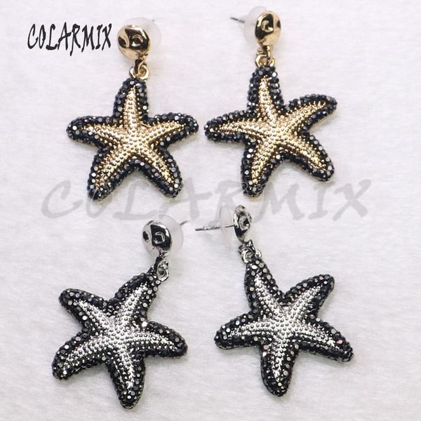 5 pairs starfish earrings star dangle earrings mix colors vintage crystal accessories for women earrings jewels 9321, Silver
5 pairs starfish earrings star dangle earrings mix colors vintage crystal accessories for women earrings jewels 9321, Silver