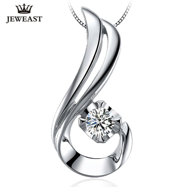 white 18k gold diamond pendant female single diamond wedding necklace gift for girlfriend genuine support customization, Blue;slivery
white 18k gold diamond pendant female single diamond wedding necklace gift for girlfriend genuine support customization, Blue;slivery