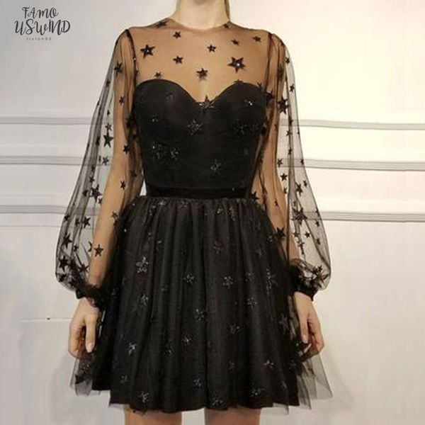 new fashion women sequin star print tulle dress ladies mesh casual dresses see through cocktail party dress drop shipping, Black;gray
new fashion women sequin star print tulle dress ladies mesh casual dresses see through cocktail party dress drop shipping, Black;gray