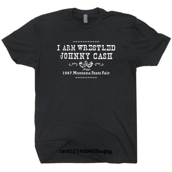 2020 summer style arm wrestling johnny cash t shirts willie nelson the highwaymen gilleys club bar, White;black
2020 summer style arm wrestling johnny cash t shirts willie nelson the highwaymen gilleys club bar, White;black
