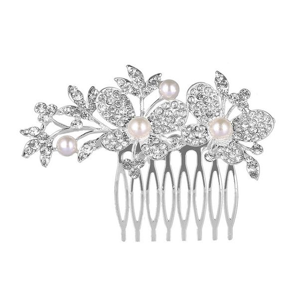 wedding party 8x6cm hairpins beaded flower leaf headwear of bride crown diamond headwear for bride acting initiation graduation rs-170, Golden;silver 
wedding party 8x6cm hairpins beaded flower leaf headwear of bride crown diamond headwear for bride acting initiation graduation rs-170, Golden;silver