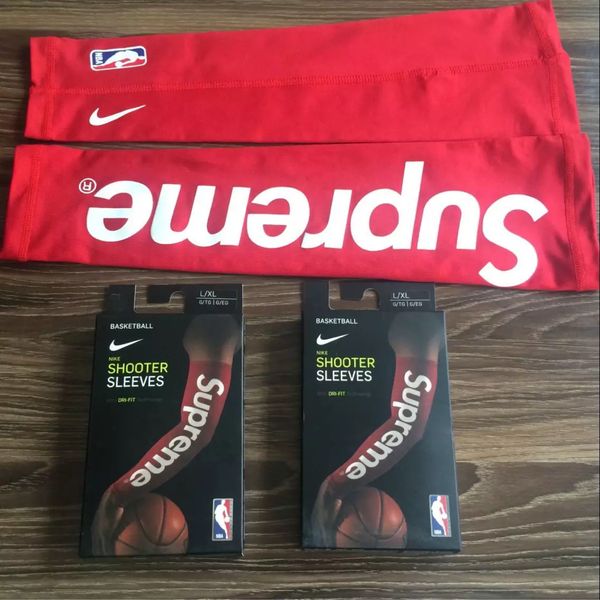2pcs/pair with box 17fw sports long arm sleeve warmers basketball shooting elbow pads protector stretch padded support guard pad cycling, Black;gray
2pcs/pair with box 17fw sports long arm sleeve warmers basketball shooting elbow pads protector stretch padded support guard pad cycling, Black;gray