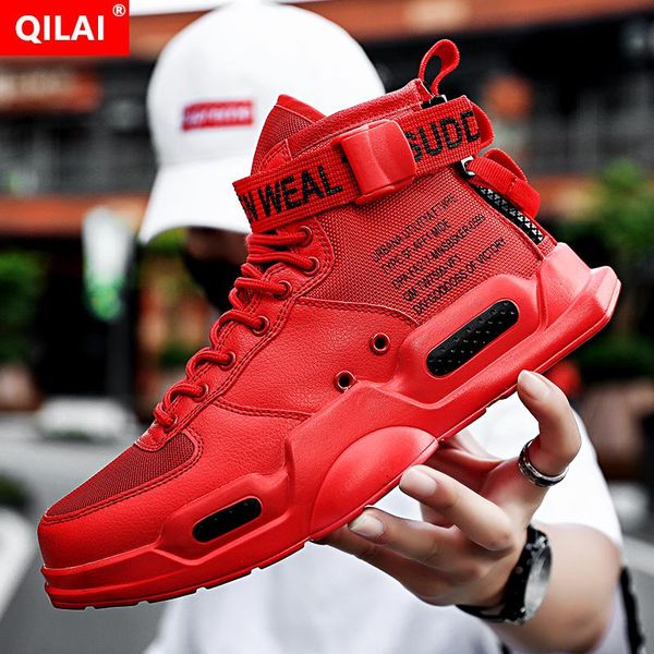 high-sneakers men's shoes 2019 new letter zipper men's casual shoes fashion student outdoor walking, Black
high-sneakers men's shoes 2019 new letter zipper men's casual shoes fashion student outdoor walking, Black