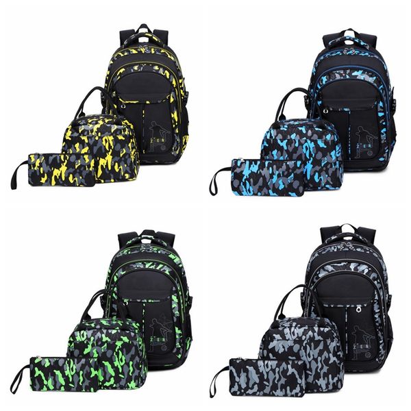 women casual shoulder bag 3pcs set boys schoolbags kids waterproof school backpack for boy bookbag student schoolbag kids pen pencil bags
women casual shoulder bag 3pcs set boys schoolbags kids waterproof school backpack for boy bookbag student schoolbag kids pen pencil bags