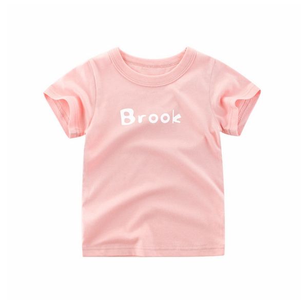 children's wear summer children's pink green short sleeve t-shirt pure cotton alphabet girls'clothes 2-10 years cotton blouse, Blue
children's wear summer children's pink green short sleeve t-shirt pure cotton alphabet girls'clothes 2-10 years cotton blouse, Blue