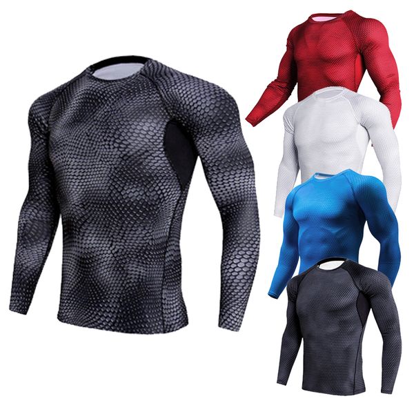 sports men's training running bikes quick-drying tight-sleeved bottoming shirt fitness strength training new snakeskin texture, White;black
sports men's training running bikes quick-drying tight-sleeved bottoming shirt fitness strength training new snakeskin texture, White;black