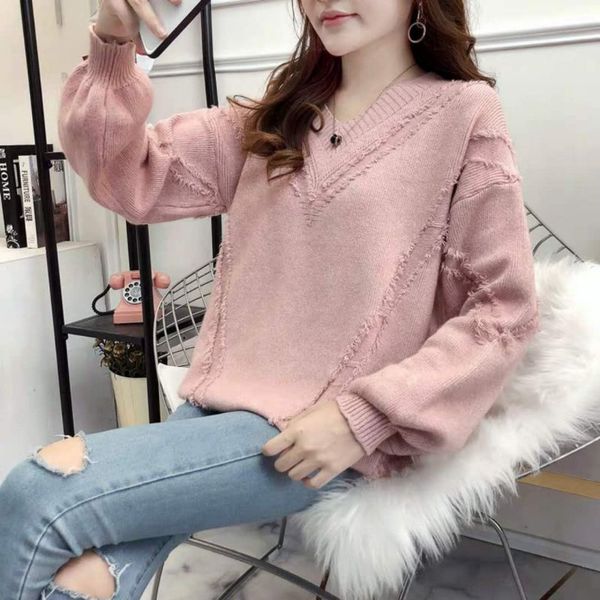 knitted sweater female tassel decoration personality fashion v-neck was thin korean design comfortable autumn new, White;black
knitted sweater female tassel decoration personality fashion v-neck was thin korean design comfortable autumn new, White;black