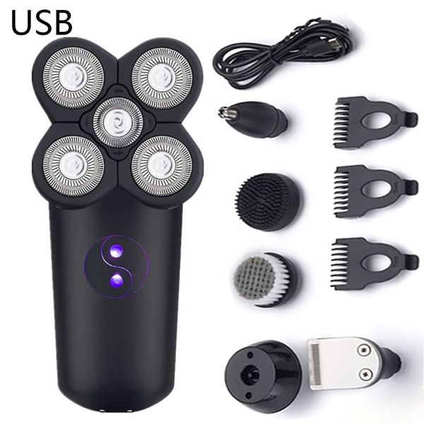 rechargeable 5 head electric bald head shaver razor hair beard trimmer shaving machine l69d
rechargeable 5 head electric bald head shaver razor hair beard trimmer shaving machine l69d