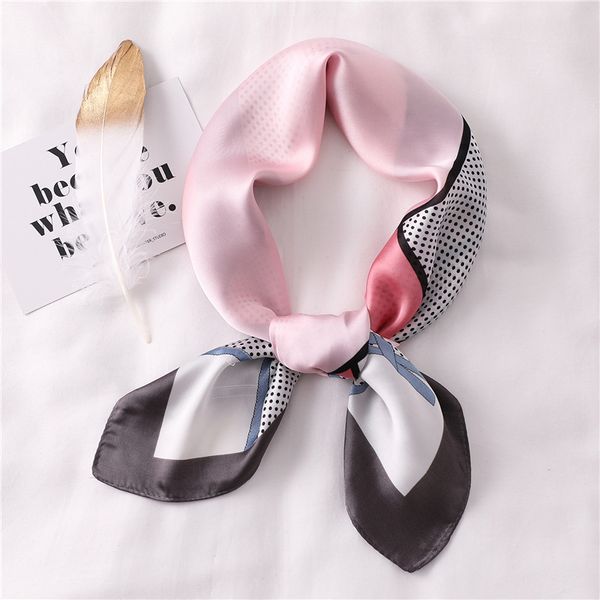 dot print square silk scarf women fashion small neck scarves 70x70cm multi-function neckerchief ladies collar soft bandana wrap, Blue;gray
dot print square silk scarf women fashion small neck scarves 70x70cm multi-function neckerchief ladies collar soft bandana wrap, Blue;gray