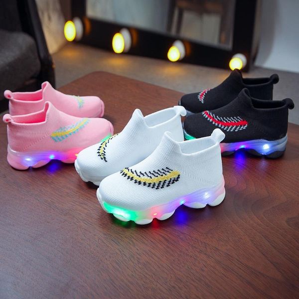 sneakers children baby girls boys feather mesh led luminous socks sport run sneakers sapato infantil menina light up shoes, Black;red
sneakers children baby girls boys feather mesh led luminous socks sport run sneakers sapato infantil menina light up shoes, Black;red