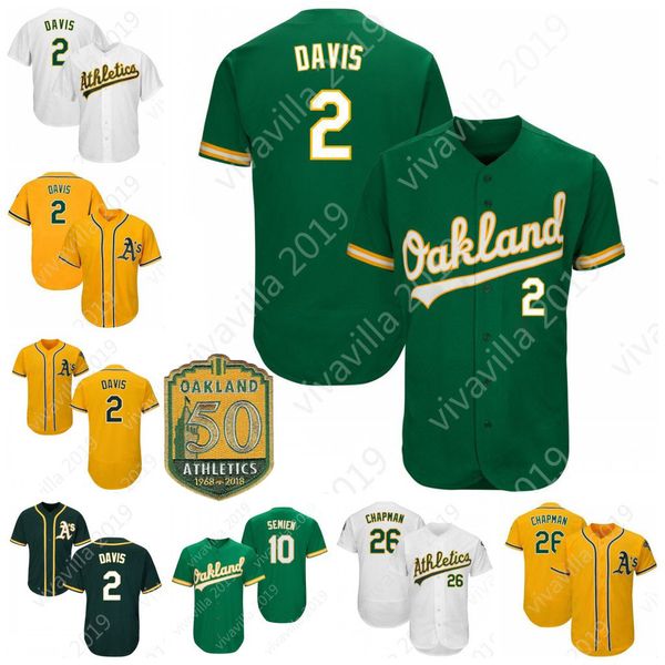 2 Khris Davis Oakland 50th Patch Matt Chapman Marcus Semien Ramon Laureano Jurickson Profar Chad Pinder Jesus Luzardo Athletics Jersey
2 Khris Davis Oakland 50th Patch Matt Chapman Marcus Semien Ramon Laureano Jurickson Profar Chad Pinder Jesus Luzardo Athletics Jersey