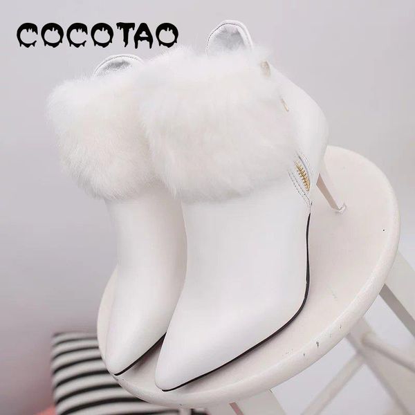 2019 autumn and winter wedding shoes ladies red short boots bridal shoes stiletto pointed fur high heels red side zipper, Black
2019 autumn and winter wedding shoes ladies red short boots bridal shoes stiletto pointed fur high heels red side zipper, Black