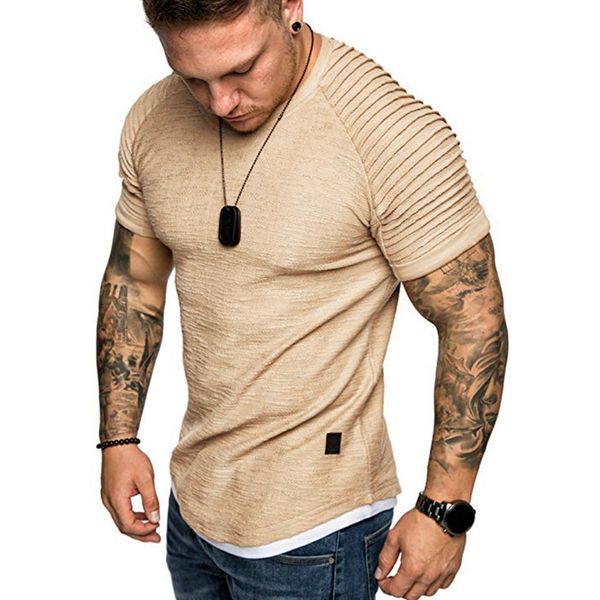 t shirts men 's summer pleats slim fit raglan short sleeve pattern blouse casual men fashion stranger things size m-3xl, White;black
t shirts men 's summer pleats slim fit raglan short sleeve pattern blouse casual men fashion stranger things size m-3xl, White;black