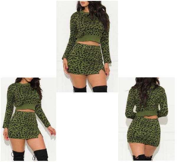 lepard print women two pcs outfit crop + mimi skirt and fashion long sleeve dress, White
lepard print women two pcs outfit crop + mimi skirt and fashion long sleeve dress, White