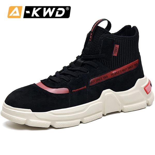 fashion men winter boots four colors warm shoes men high sock boots work shoes outdoor pu leather sneakers man footwear, Black
fashion men winter boots four colors warm shoes men high sock boots work shoes outdoor pu leather sneakers man footwear, Black