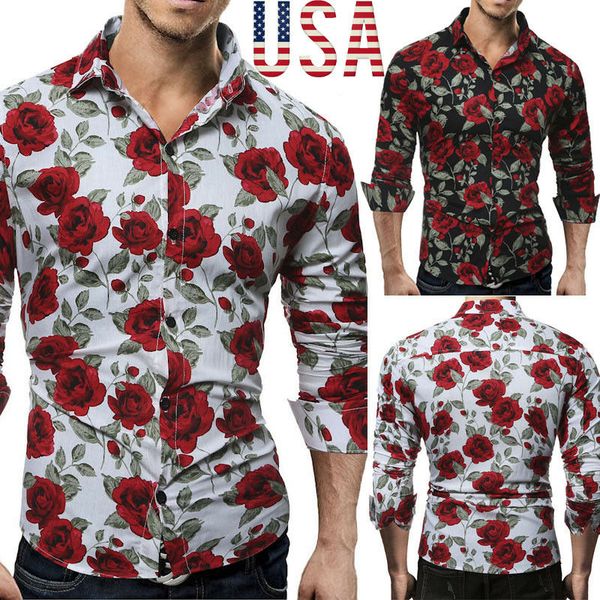fashion men's sport slim fit floral shirt long sleeve cotton dress shirts casual m-3xl, Black;blue
fashion men's sport slim fit floral shirt long sleeve cotton dress shirts casual m-3xl, Black;blue