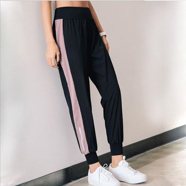 summer thin leggings women's loose quick drying pants closing yoga capris casual running fitness pants, Black;blue
summer thin leggings women's loose quick drying pants closing yoga capris casual running fitness pants, Black;blue