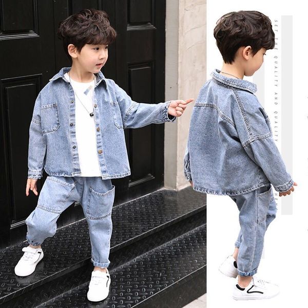 baby boys clothes sets 4-13 years old spring and autumn 2-pieces-sets korean solid color big pocket denim suit coat +jeans, Blue;gray
baby boys clothes sets 4-13 years old spring and autumn 2-pieces-sets korean solid color big pocket denim suit coat +jeans, Blue;gray