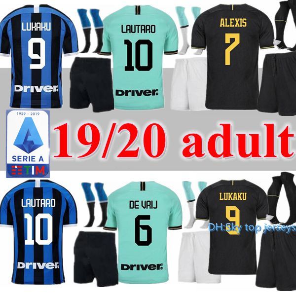 new kits llukaku lautaro alexis de vrij inter 2019 2020 milan soccer jerseys politano skriniar football shirt 19 20 men kit uniforms, Black;yellow
new kits llukaku lautaro alexis de vrij inter 2019 2020 milan soccer jerseys politano skriniar football shirt 19 20 men kit uniforms, Black;yellow