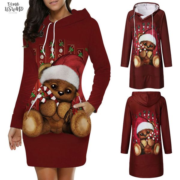 women dress fashion leisure map print long sleeve hooded o neck christmas santa claus female autumn winter party dress m840, Black;gray
women dress fashion leisure map print long sleeve hooded o neck christmas santa claus female autumn winter party dress m840, Black;gray
